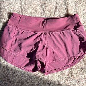 Lululemon size 4, 2.5 inseam,  dusty rose